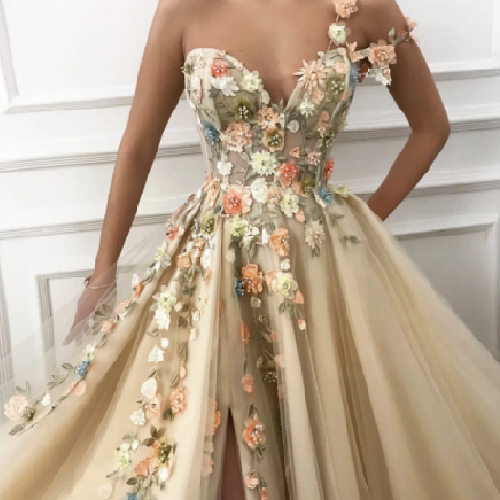 Teuta Matoshi's whimsical dresses